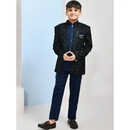 we11 Boys T-shirt and Shirt with Trousers-picture-25