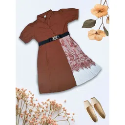 we11 Floral Print Scuba Fit & Flare Dress-picture-40