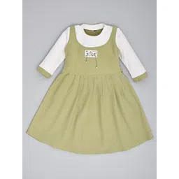 we11 Girls Round Neck A-Line Dress-picture-37