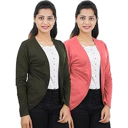 wear all week Cotton Blend Regular Fit Women Shrug-picture-11