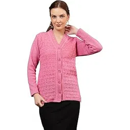 wear lusso Women’s Button-Down Cardigan – Classic V-Neck Knit Sweater with Textured Cable Design | Cozy Long Sleeve Knitwear for Casual & Office Wear-picture-18