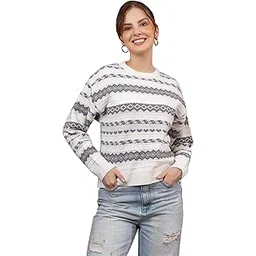 wear lusso Women’s Round Neck Woolen Sweater | Stylish Full Sleeve Knitted Pullover | Cozy Winter Wear for Girls & Ladies-picture-13