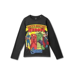 Wear Your Mind Boys Avengers Printed Applique T-shirt-picture-47