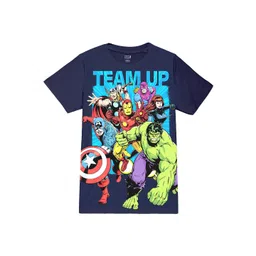 Wear Your Mind Boys Avengers Printed Pockets T-shirt-picture-12