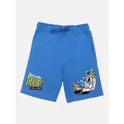 Wear Your Mind Boys Graphic Printed Tom & Jerry Regular Shorts-picture-19