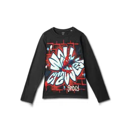 Wear Your Mind Boys Printed Applique T-shirt-picture-20