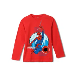 Wear Your Mind Boys Printed Pure Cotton Applique T-shirt-picture-53