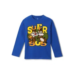 Wear Your Mind Boys Printed Pure Cotton Applique T-shirt-picture-16