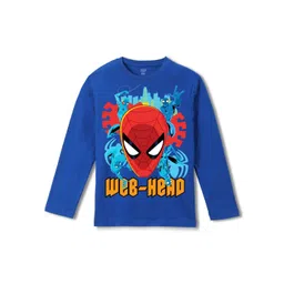 Wear Your Mind Boys Printed Pure Cotton Applique T-shirt-picture-44