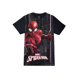 Wear Your Mind Boys Printed Round Neck Short Sleeves Regular Fit T-shirt-picture-39