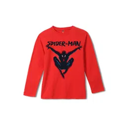 Wear Your Mind Boys Spider-Man Graphic Printed Round Neck Cotton T-shirt-picture-20