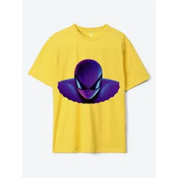 Wear Your Mind Boys Spider-Man Graphic Printed Round Neck Pure Cotton Oversized T-shirt-picture-19