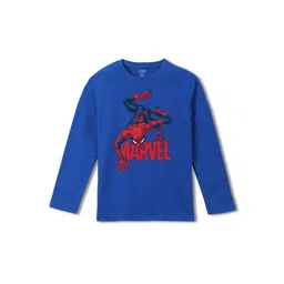 Wear Your Mind Boys Spider-Man Printed Regular Fit Cotton T-shirt-picture-43