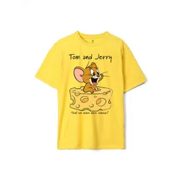Wear Your Mind Boys Tom & Jerry Printed Pure Cotton T-shirt-picture-29