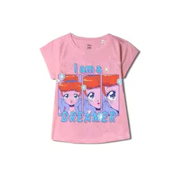 Wear Your Mind Girls Disney Princess Graphic Printed Top-picture-58