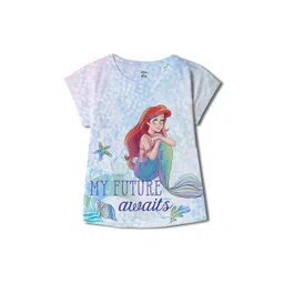 Wear Your Mind Girls Disney Princess Printed Round Neck Top-picture-46