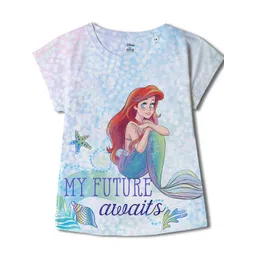 Wear Your Mind Girls Printed Round NeckTop-picture-18