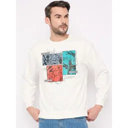 Wear Your Mind Men Graphic Printed Pure Cotton Sweatshirt-picture-10