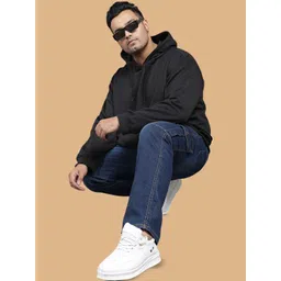 Wear Your Opinion Men Plus Size Drop Shoulder Hooded Sweatshirt-picture-37
