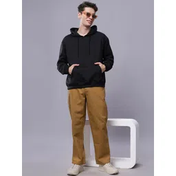 Wear Your Opinion Men Solid Hooded Sweatshirt-picture-25