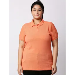 Wear Your Opinion Plus Size Polo Collar Cotton T-shirt-picture-27