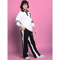 WEARDUDS Kids Printed T-Shirt & Trousers Clothing Set-picture-44