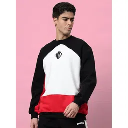 WEARDUDS Men Colourblocked Sweatshirt-picture-23