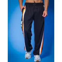 WEARDUDS Men Printed Mid Rise Relaxed Fit Track Pants-picture-41