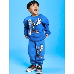 WEARDUDS Printed Cotton Round Neck Clothing Set-picture-23