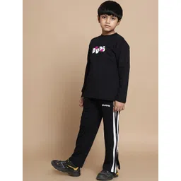 WEARDUDS Printed Cotton Round Neck Clothing Set-picture-37