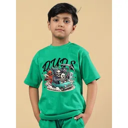 WEARDUDS Unisex Graphic Printed Round Neck Cotton Relaxed Fit T-shirt-picture-19