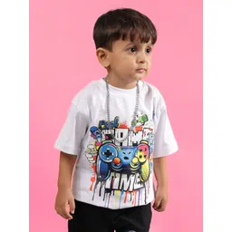 WEARDUDS Unisex Graphic Printed Round Neck Pure Cotton Relaxed Fit T-shirt-picture-34