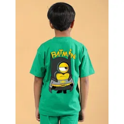 WEARDUDS Unisex Kids Graphic Printed Round Neck Cotton Relaxed Fit Tshirts-picture-29