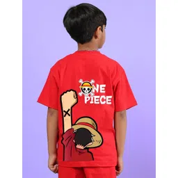 WEARDUDS Unisex One piece Graphic Printed Round Neck Cotton Relaxed Fit T-shirt-picture-16