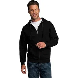 wearindia Men's & Women's Cotton Hooded Regular Fit Sweatshirt (Plain Zip Closer Hoodie-3-M_Black_Medium)-picture-52