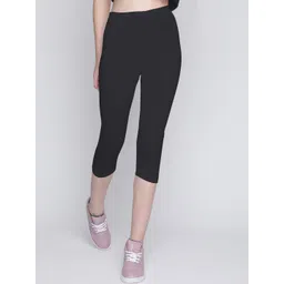 Wearjukebox Women Dry Fit Three-Fourth Length Training Tights-picture-41