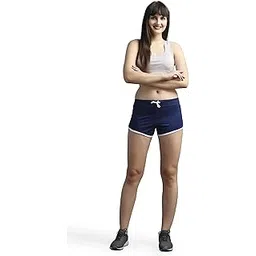 wearslim Active Women's Regular Wear Short Workout Slim Fit Shorts for Running, Cycling and Yoga Shorts Comfy Sweat Blaze Gym Shorts-picture-41