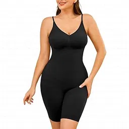 wearslim Premium Stretchable Bodysuit for Women Seamless Sculpting Body Shaper Tummy Control Full Body Shapewear for Women Steel-Free Tank Top Thigh Length Thong Shapewear for Bodycon Dress-picture-51