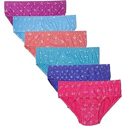 wearville Womens Hipster Panties Innerwear Combo Ladies Plain Cotton Briefs Underwear Multicolor- Pack of 6-picture-45