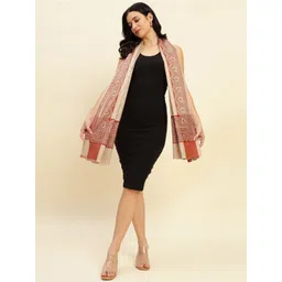 WEAVERS VILLA Women Ethnic Motifs Woven Design Shawl-picture-39