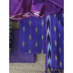 Weaves of Tradition Printed Pure Cotton Unstitched Dress Material-picture-34