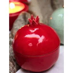 WEAVING HOMES Red Vanilla Scented Candle-picture-19