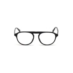 WEB EYEWEAR Black Full Rim Oval Frame Designed in Italy-picture-12