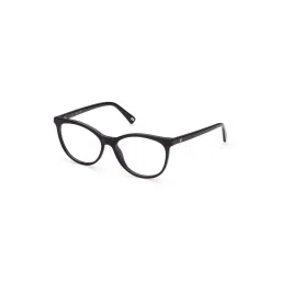 WEB EYEWEAR Black Full Rim Oval Frame Designed in Italy image 2