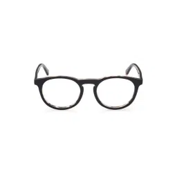 WEB EYEWEAR Black Full Rim Round Frame Designed in Italy-picture-17