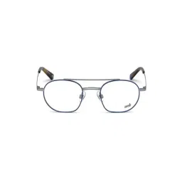 WEB EYEWEAR Blue Full Rim Aviator Designed in Italy-picture-31