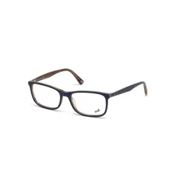 WEB EYEWEAR Blue Rectangular Eye Frames for Men-picture-48