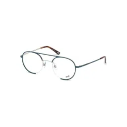 WEB EYEWEAR Blue Round Eye Frames for Men-picture-33