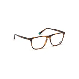 WEB EYEWEAR Brown Square Eye Frames for Men image 3