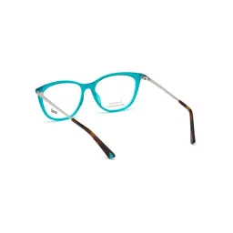 WEB EYEWEAR Green Geometric Eye Frames for Women image 5
